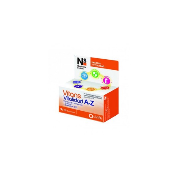 NS Vitans Vitalidad A-Z 30 Comprimidos