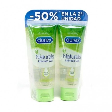 Durex Naturals Intimate Gel 100 ml x 2