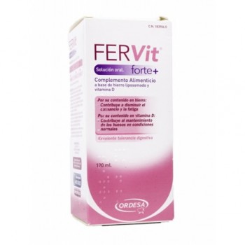FERVIT FORTE+ SOLUCION ORAL  120 ML