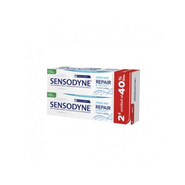 SENSODYNE REPAIR & PROTECT FRESH MINT 75 ML X 2 UND.