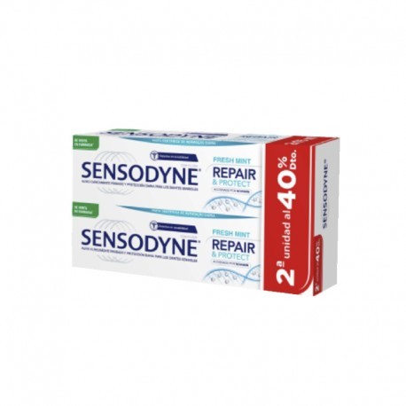 SENSODYNE REPAIR & PROTECT FRESH MINT 75 ML X 2 UND.