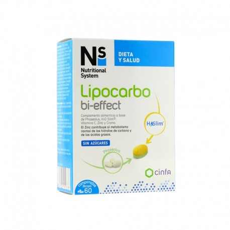 NS LIPOCARBO BI-EFFECT 60 COMPRIMIDOS BICAPA