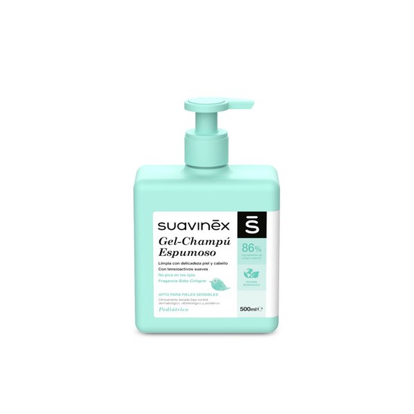 SUAVINEX PEDIATRIC GEL CHAMPU ESPUMOSO 500 ML