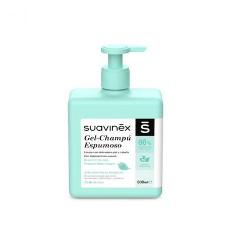 SUAVINEX PEDIATRIC GEL CHAMPU ESPUMOSO 500 ML