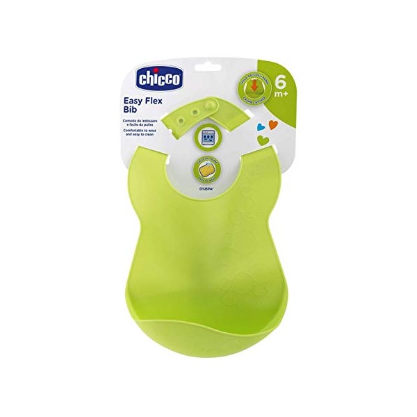 Chicco Babero Polipropileno Flexible Unisex +6 Meses