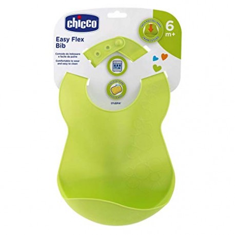 Chicco Babero Polipropileno Flexible Unisex +6 Meses