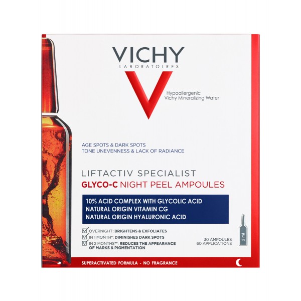 VICHY LICTACTIV GLICO-C 30 AMPOLLAS X 2 ML