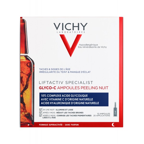 VICHY LICTACTIV GLICO-C 10 AMPOLLAS X 2 ML