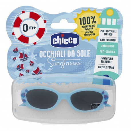 Chicco Gafa de Sol Infantil 0+ Meses Azul Barquitos