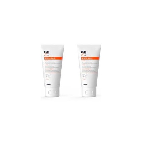 Leti AT4 Crema Facial 50 ml x 2 unidades