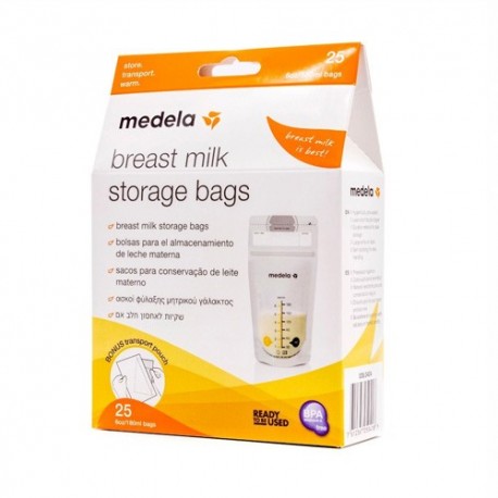 Medela Bolsas para Leche Materna 25 unidades