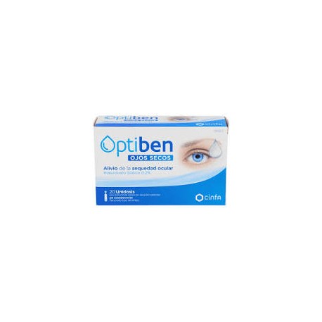 Optiben Sequedad Ocular 20 Monodosis