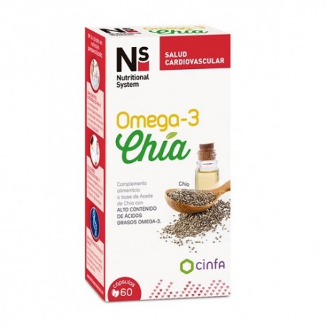 NS OMEGA 3 CHIA 60 CAPS