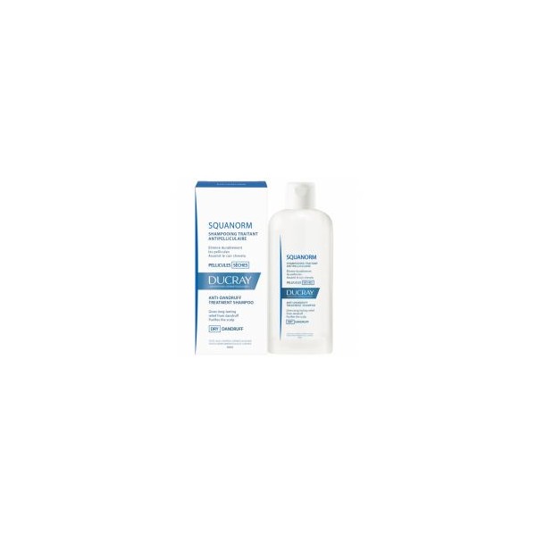 DUCRAY CHAMPU SQUANORM CASPA SECA 125 ML(ANTES SELEGEL)