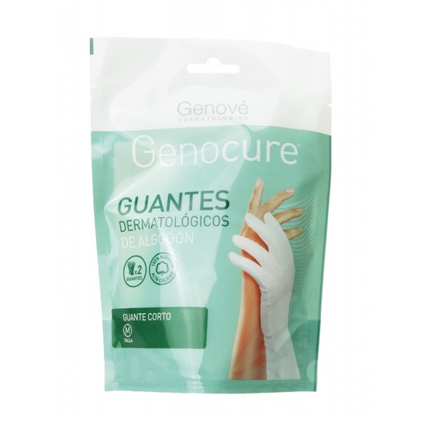 GUANTES ALGODON DERMA GENOVE (GENOCURE) T/MED
