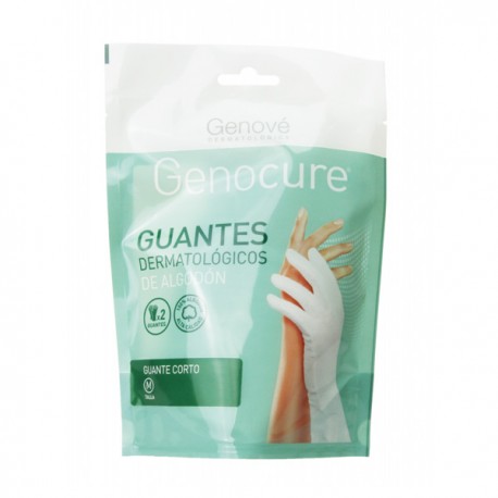 GUANTES ALGODON DERMA GENOVE (GENOCURE) T/MED