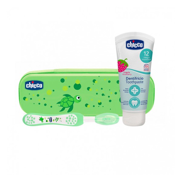 Chicco Set Cuidado Bucal 6-36 meses Verde
