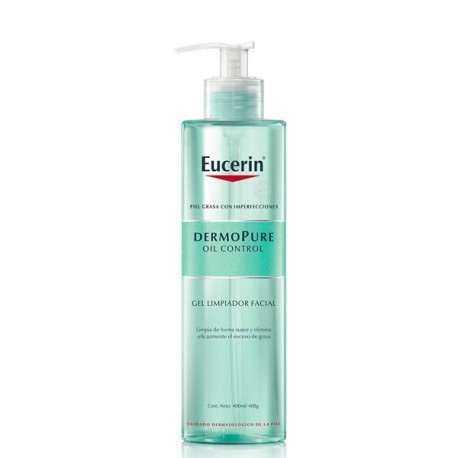 Eucerin Dermopure Oil Control Gel Limpiador Facial 400 ml