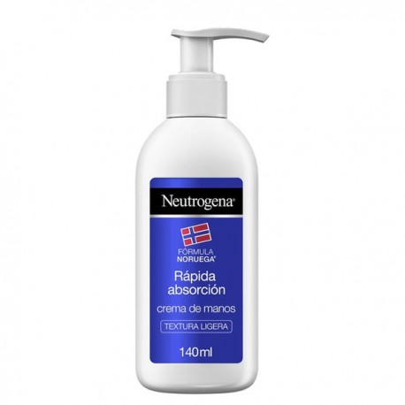 NEUTROGENA CREMA DE MANOS RAPIDA ABSORCION 150 ML C/DOSIFICADOR