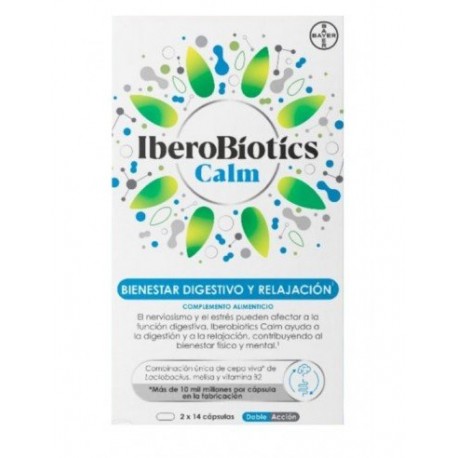 IBEROBIOTICS CALM 2 X 14 CAPSULAS