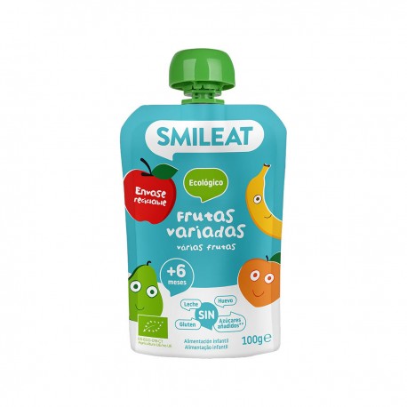 SMILEAT POUCH FRUTAS VARIADAS 100 GR