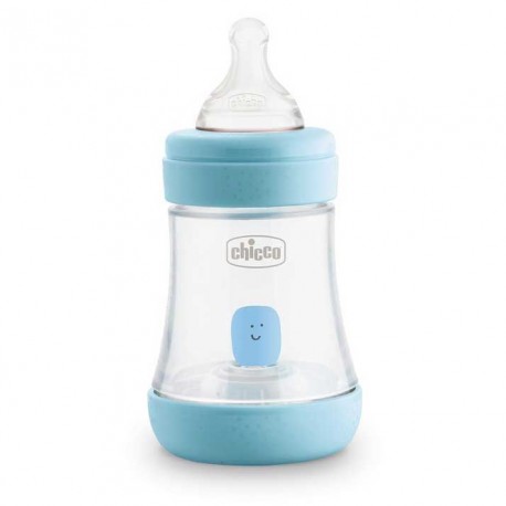Chicco Biberón Perfect 5 Silicona 0+ Meses Azul 150 ml