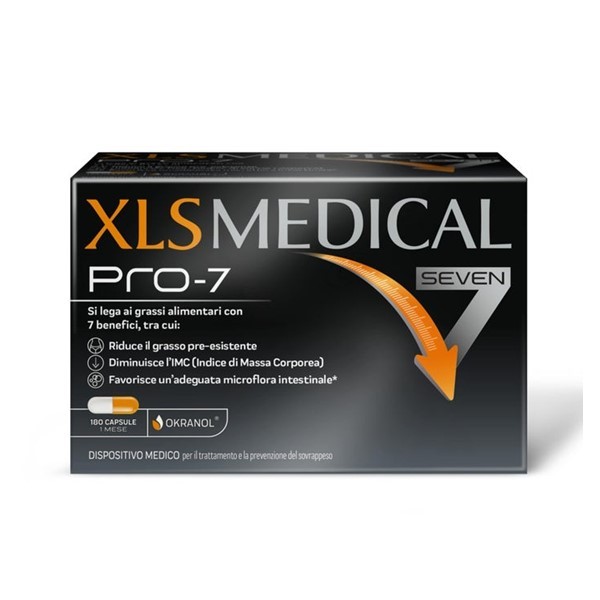XLS MEDICAL PRO-7 NUDGE 180 CAP