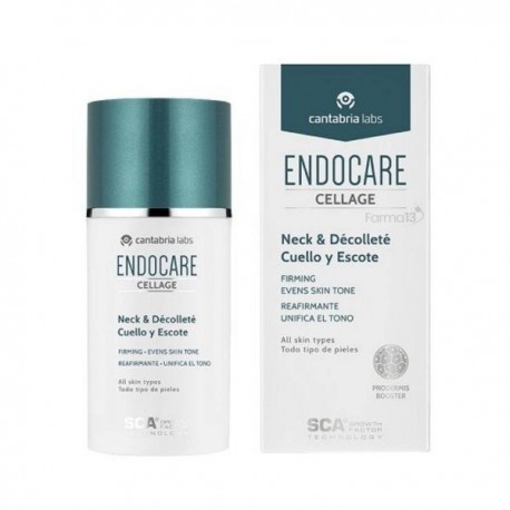 ENDOCARE CELLAGE CUELLO Y ESCOTE REAFIRMANTE UNIFICA EL TONO 80 ML