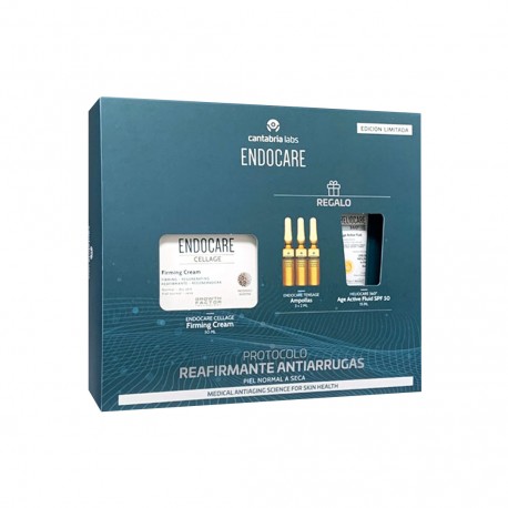 ENDOCARE CELLAGE FIRMING CREAM 50 ML + REGALO AMPOLLAS Y SPF 50