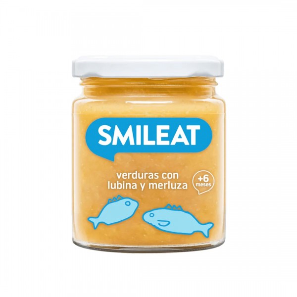 Smileat Tarrito Verduras con Lubina y Merluza 230 g