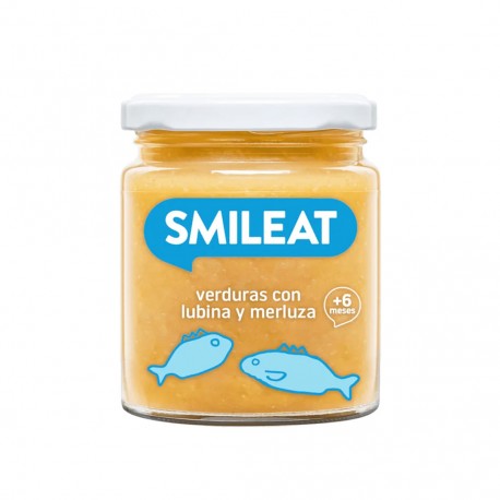 Smileat Tarrito Verduras con Lubina y Merluza 230 g