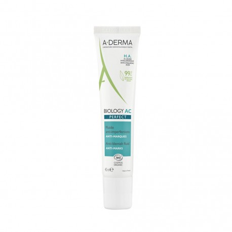 A-DERMA BIOLOGY AC PERFECT FLUIDO ANTI-IMPERFECCIONES ANTI-MARCAS 40 ML