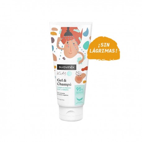 SUAVINEX KIDS 3+ GEL & CHAMPU 200 ML