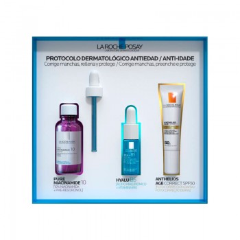 PACK PURE NIACINAMIDE 10 30ML + REGALO HYALU B5 10ML + ANTHELIOS AGE CORRECT SPF 50 15ML