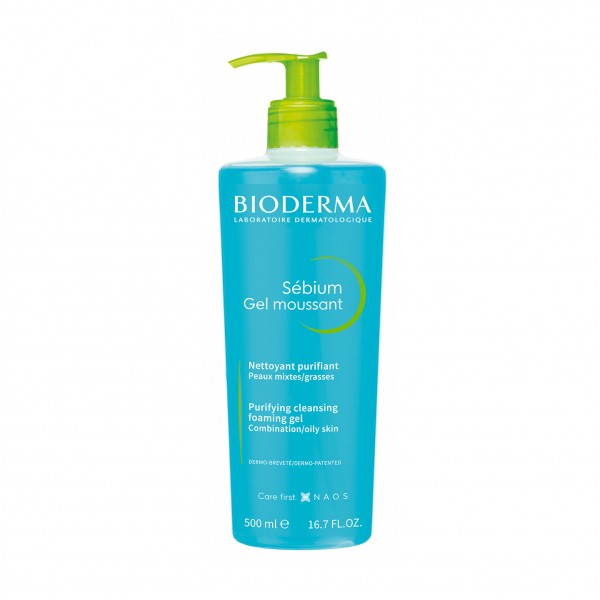 Biodeerma Sebium Gel Moussant 500 ml