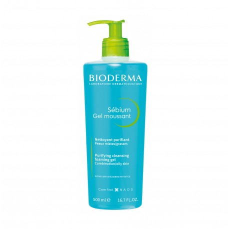 Biodeerma Sebium Gel Moussant 500 ml