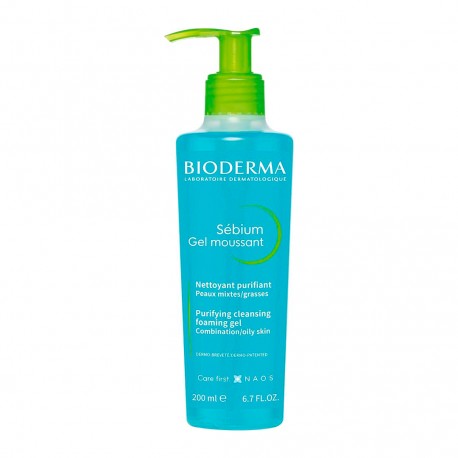 Bioderma Sebium Gel Moussant 200 ml