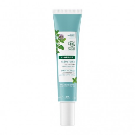 Klorane Crema Purificante Menta BIO 40 ml