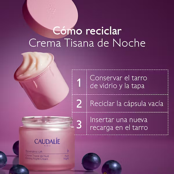 CAUDALIE RESVERATROL LIFT CREMA NOCHE 50 ML RECARGA