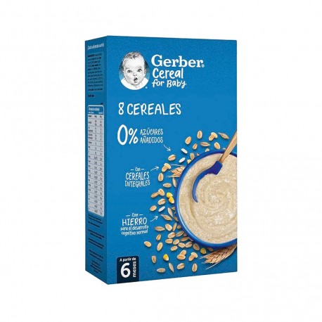 GERBER 8 CEREALES 500 G