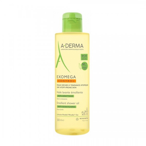 A-DERMA EXOMEGA CONTROL ACEITE DUCHA Y BAÑO 500 ML
