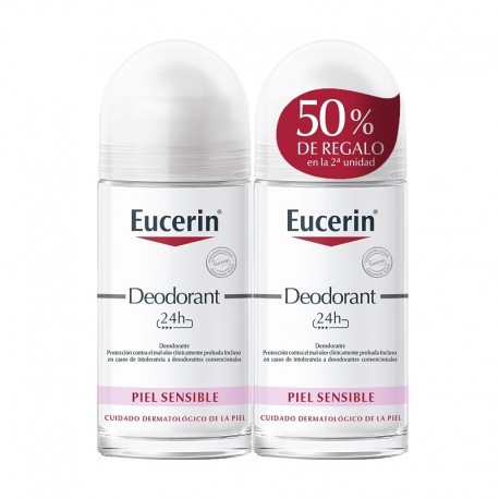 EUCERIN DESODORANTE ROLL ON DUPLO 50ML