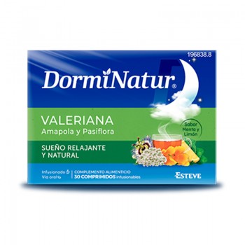 DORMINATUR VALERIANA 30 COMPRIMIDOS INFUSIONABLES
