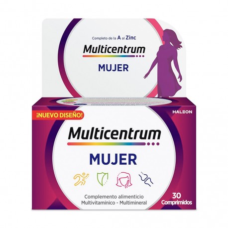 MULTICENTRUM MUJER 30 COMPRIMIDOS