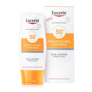 EUCERIN SUN PROTECTION SPF50+ LOCION PHOTOAGING CONTROL 150 ML