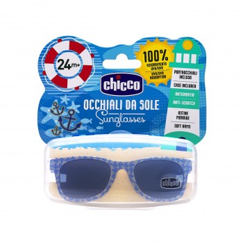 Chicco Gafa de Sol Infantil 24+ Meses Azul Anclas 2