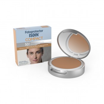 ISDIN FOTOPROTECTOR SPF 50+ COMPACTO BRONCE 10 G