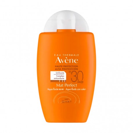 Avène Solar SPF 30 Mat Perfect Aqua Fluido Color 50 ml