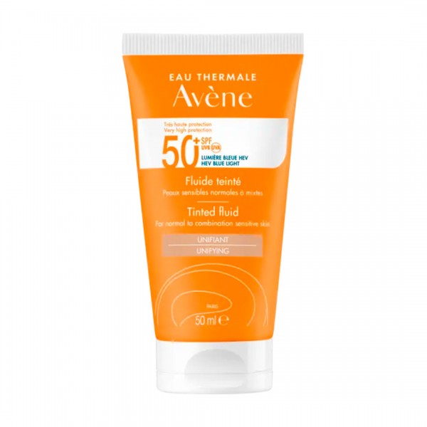Avène Solar SPF 50+ Fluido con Color 50 ml