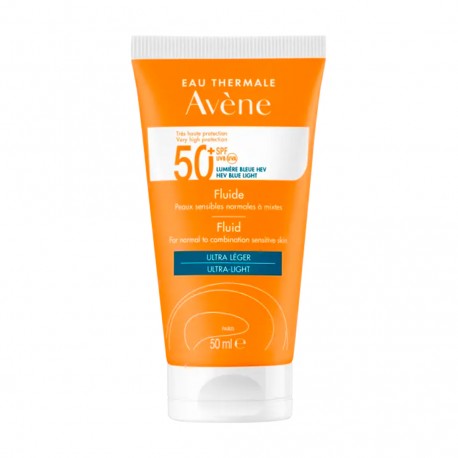 Avène Solar SPF 50+ Fluido 50 ml